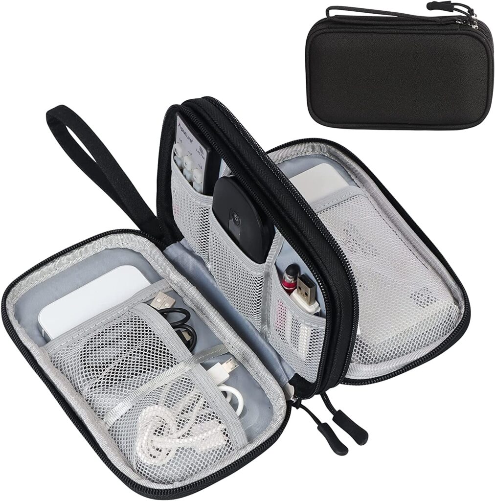 travel organizer for electronics