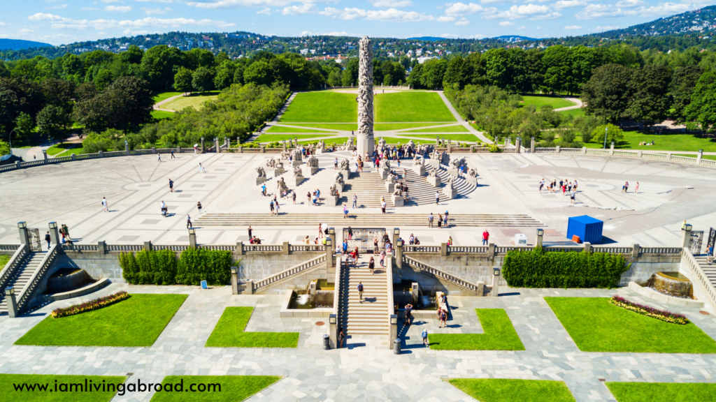 Places to visit in Oslo Vigelands park