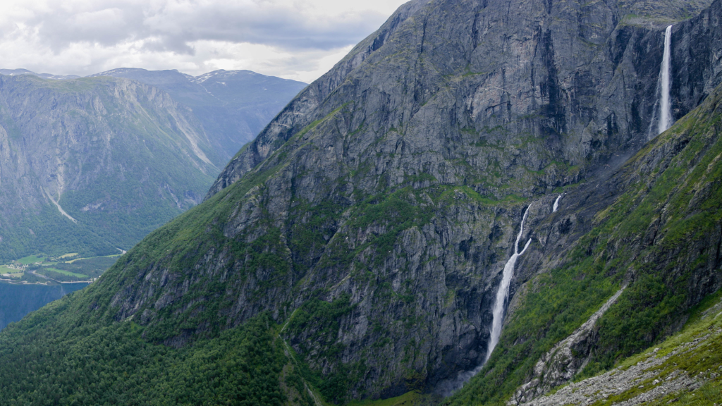 Mardalsfossen. Norwegian waterfalls