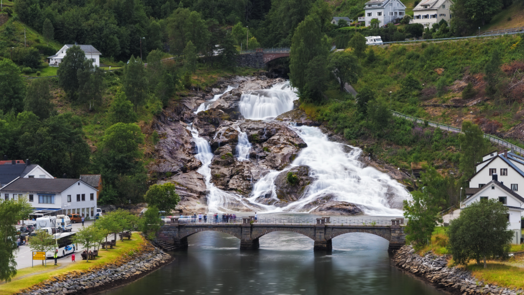 Hellesylt Waterfall