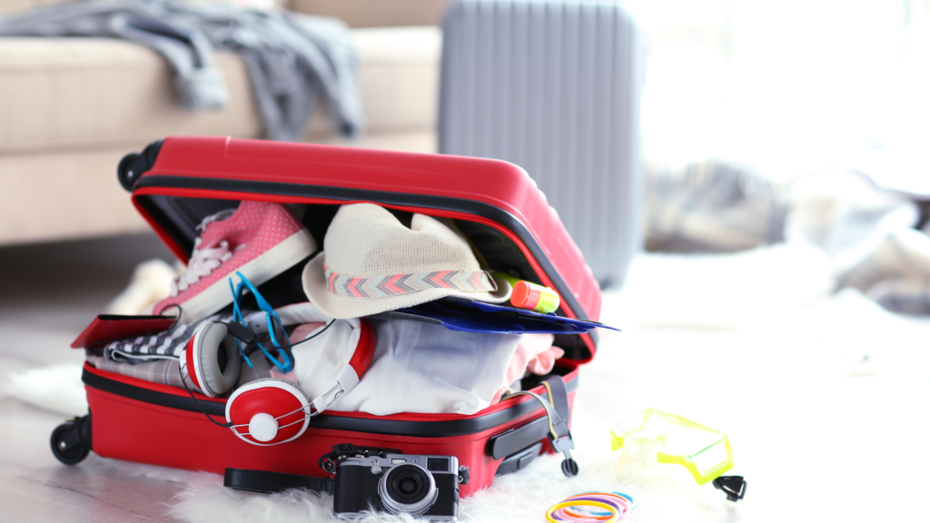 Travel essentials luggages and bags