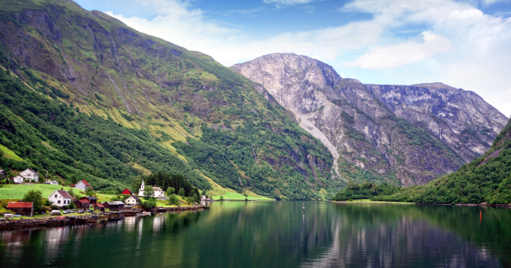 Nærøyfjord -hidden fjord villages in Norway